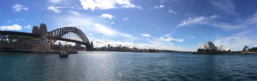 Sydney Opera House and Harbour Bridge