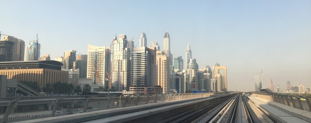 Jumreirah depuis le métro