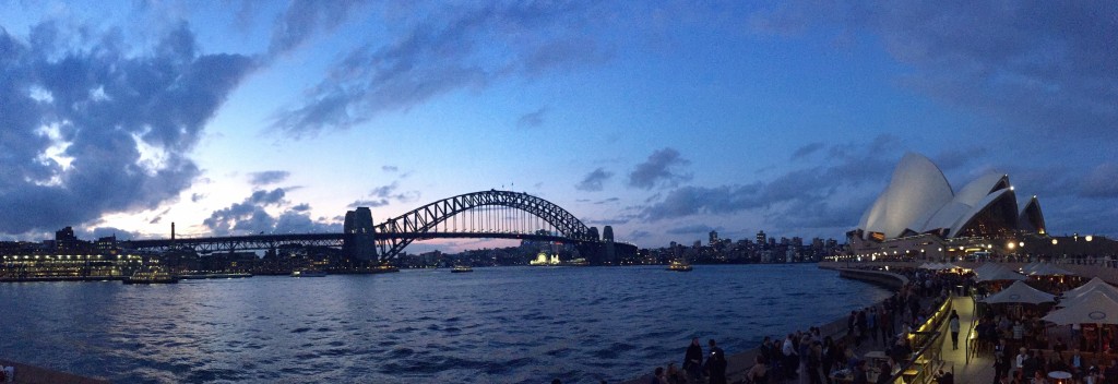 Panorama Harbour Bridge et Opera House- Sydney